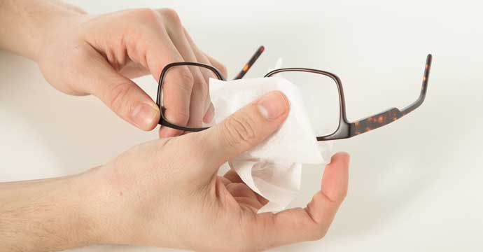 How to Clean Reading Glasses