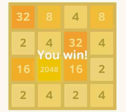 The Best Strategy to Win 2048